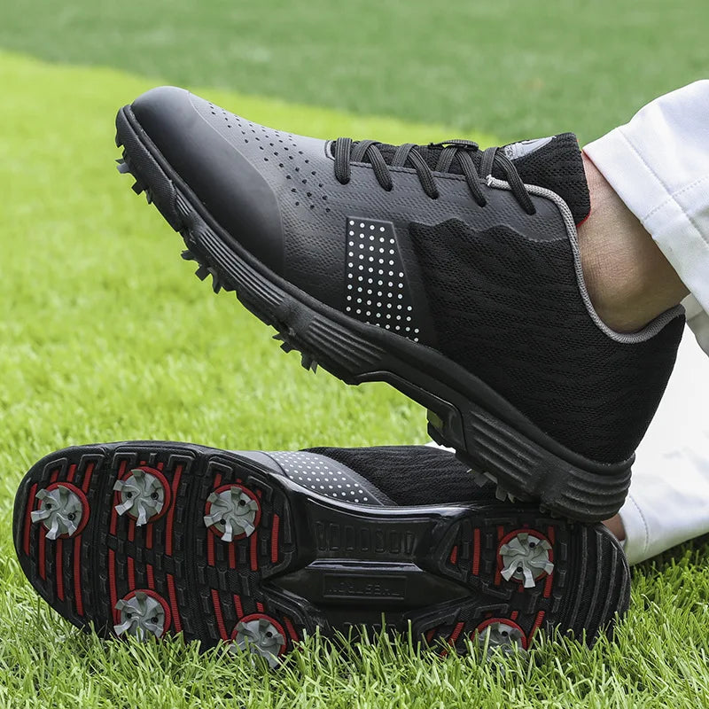 Leather Waterproof Golf Shoes