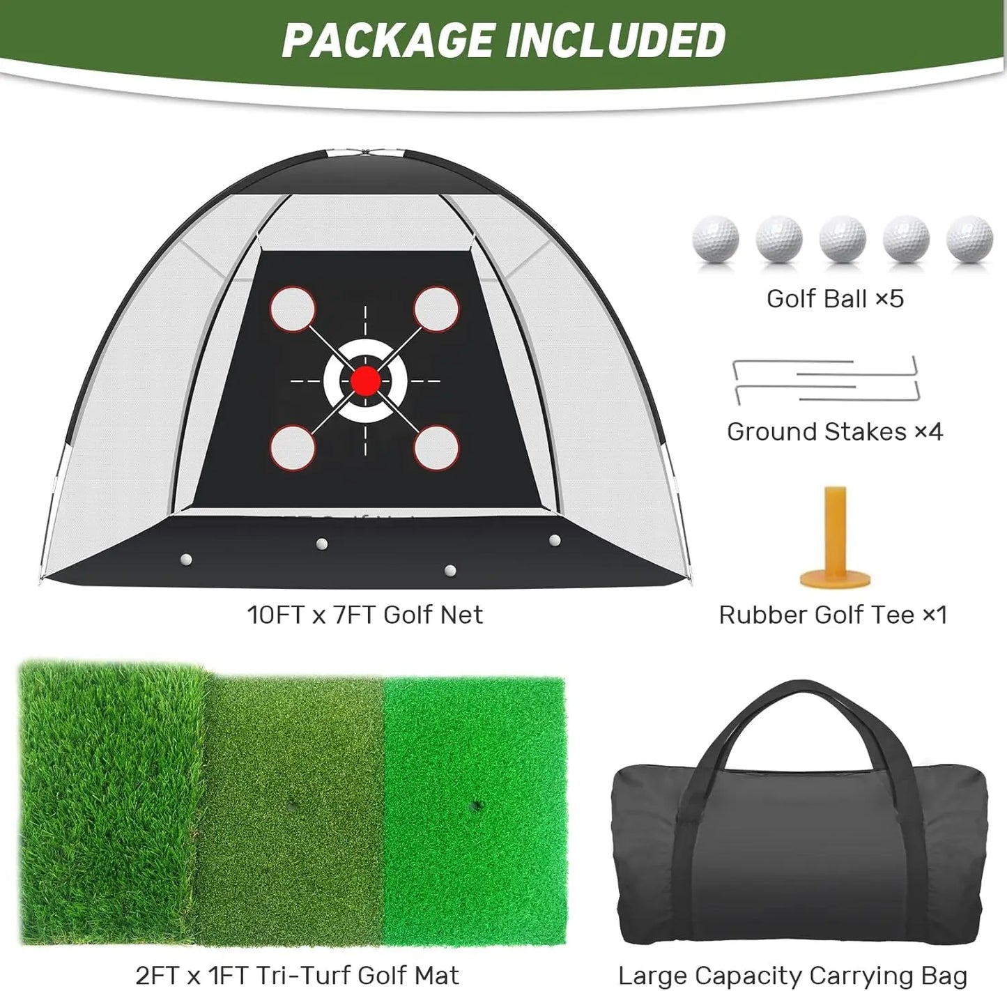 Portable Net With Mat