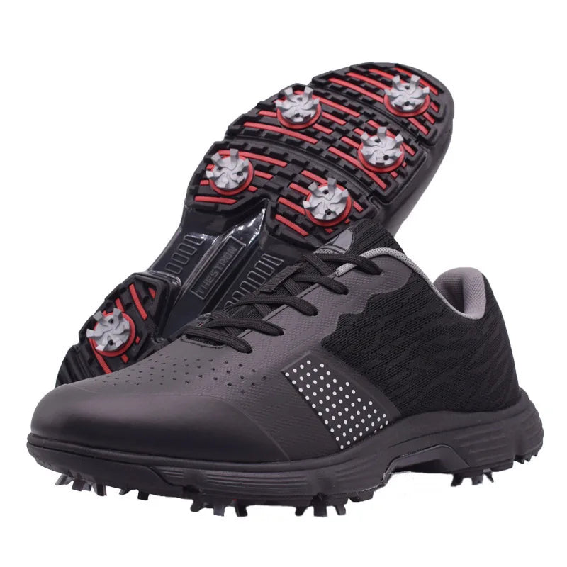 Leather Waterproof Golf Shoes