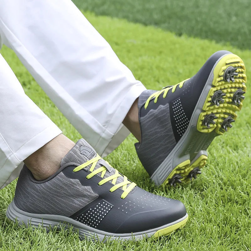 Leather Waterproof Golf Shoes