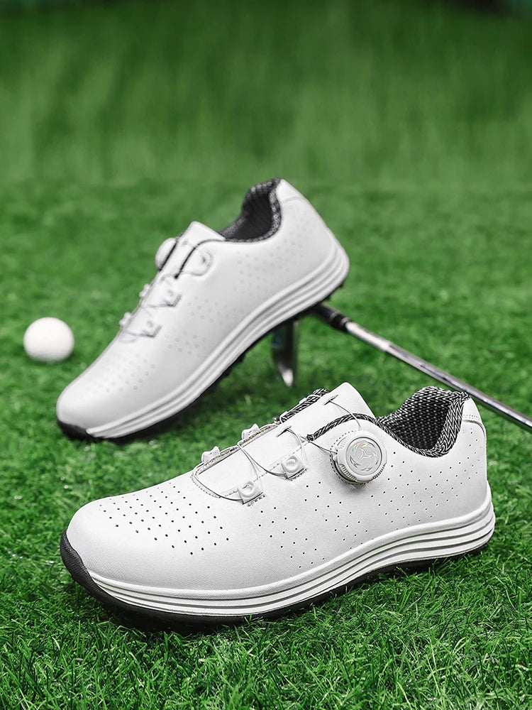 Leather Waterproof Golf Shoes