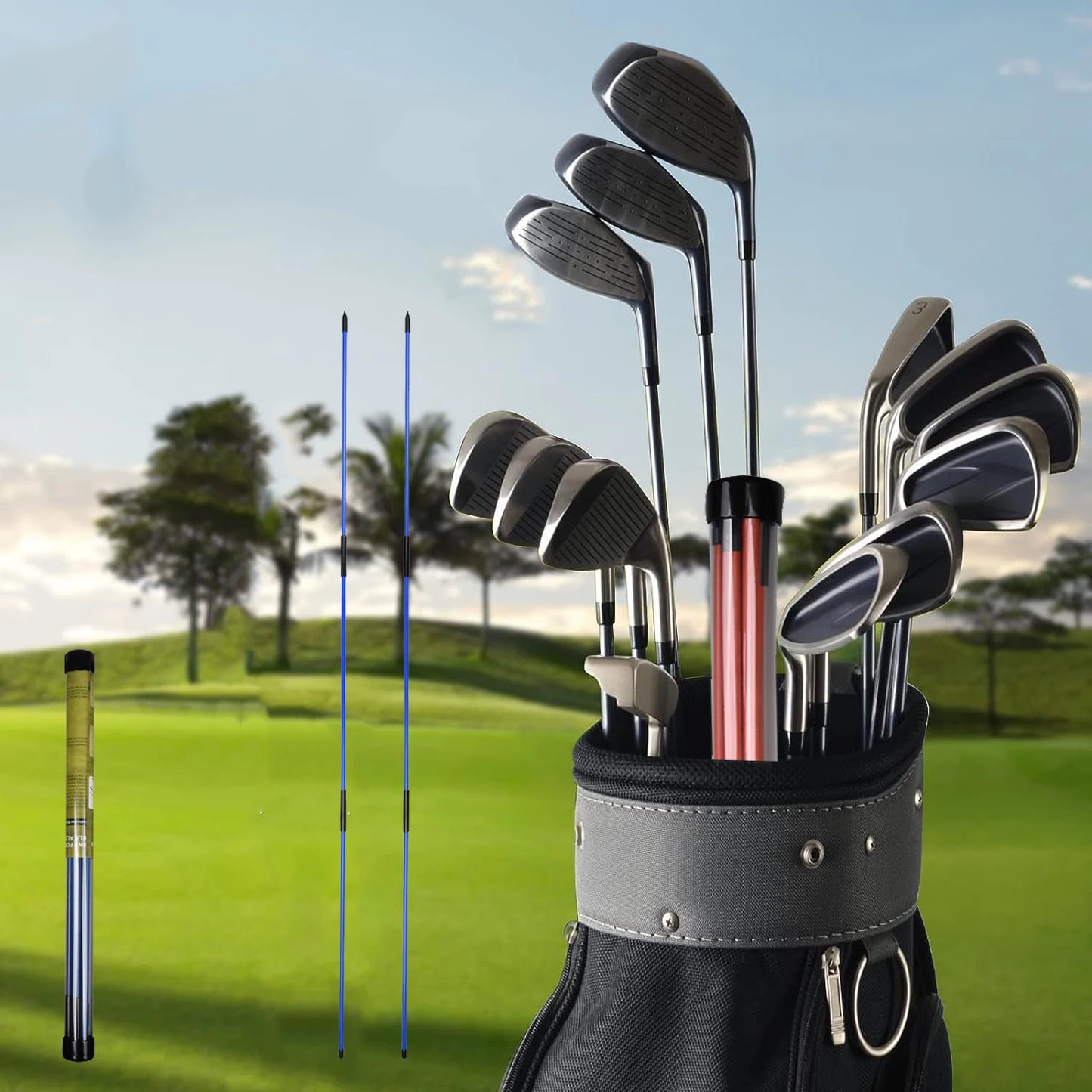 Collapsible Alignment Stick Pair