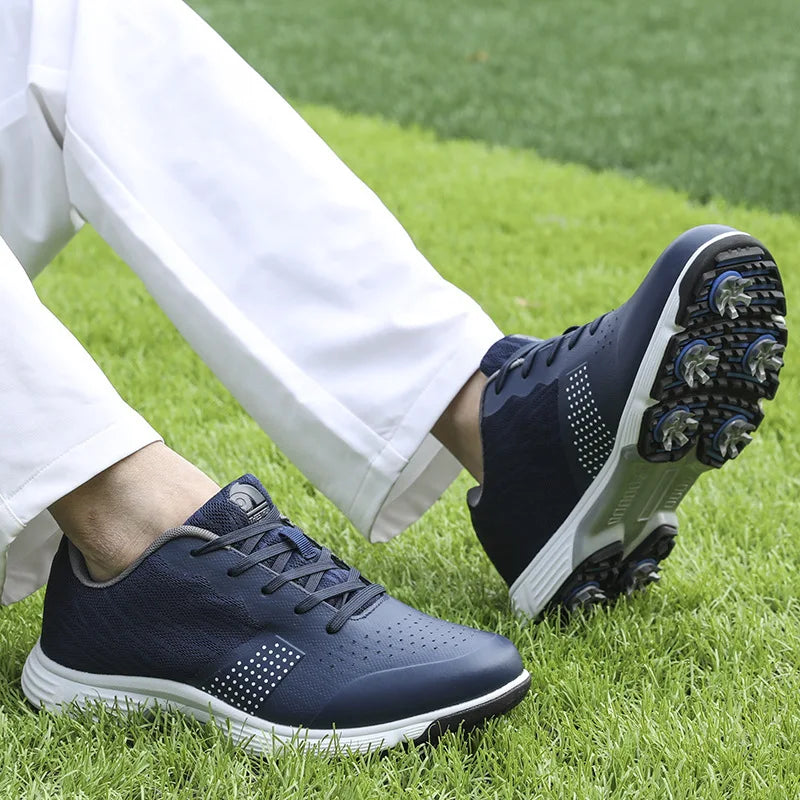 Leather Waterproof Golf Shoes