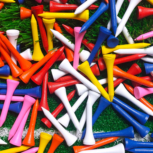 Tilted Accuracy Golf Tees