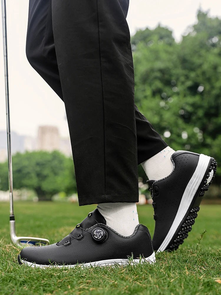 Leather Waterproof Golf Shoes