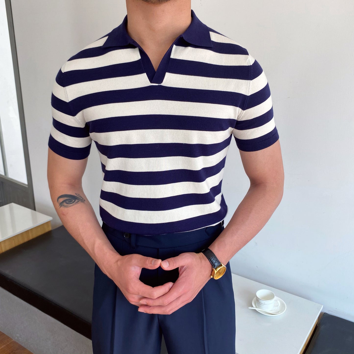 Men Summer Golf Polo