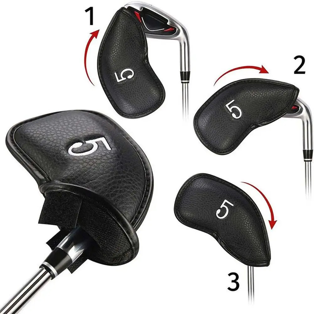 Leather Driver Fairway Covers