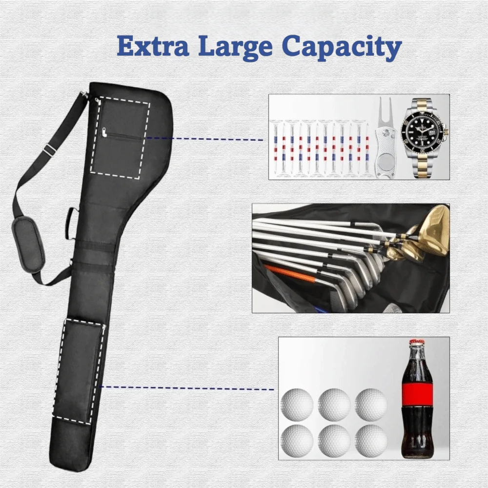 Hard Shell Travel Golf Bag