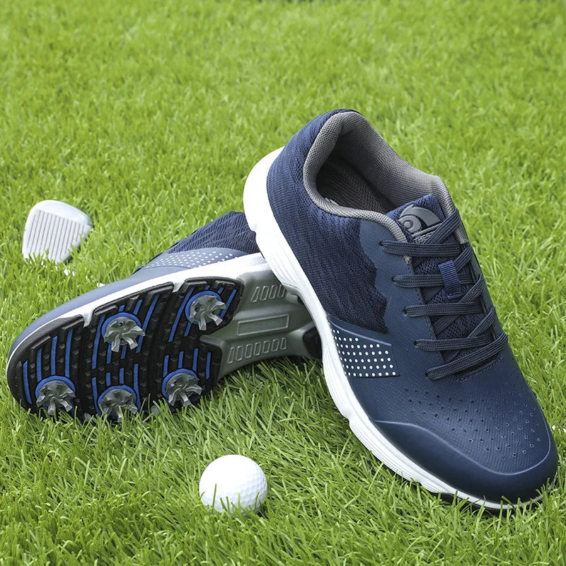 Leather Waterproof Golf Shoes