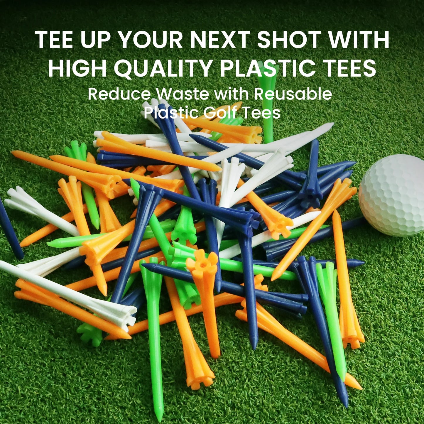 Wooden Golf Tees Set