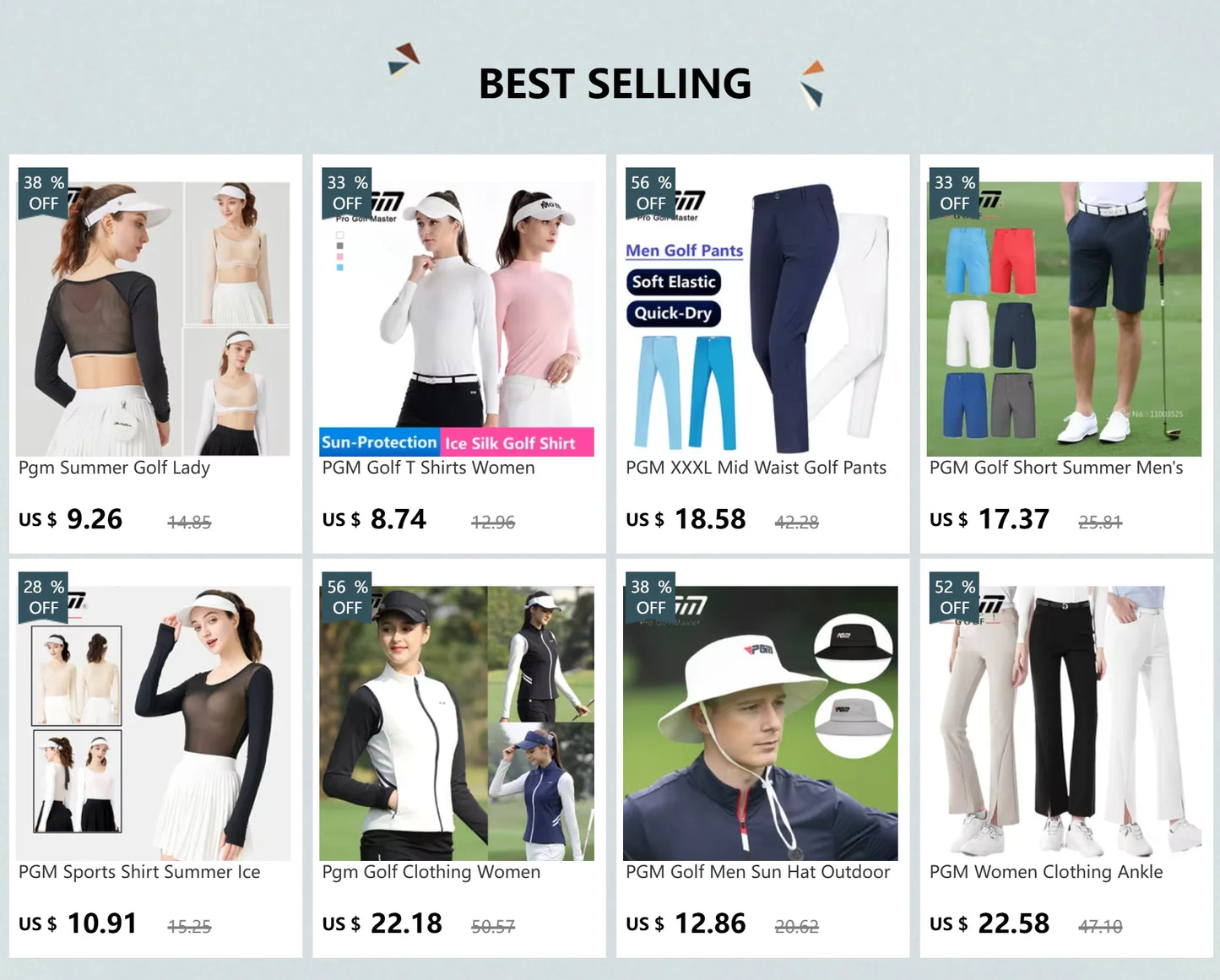 Women Flared Golf Pants