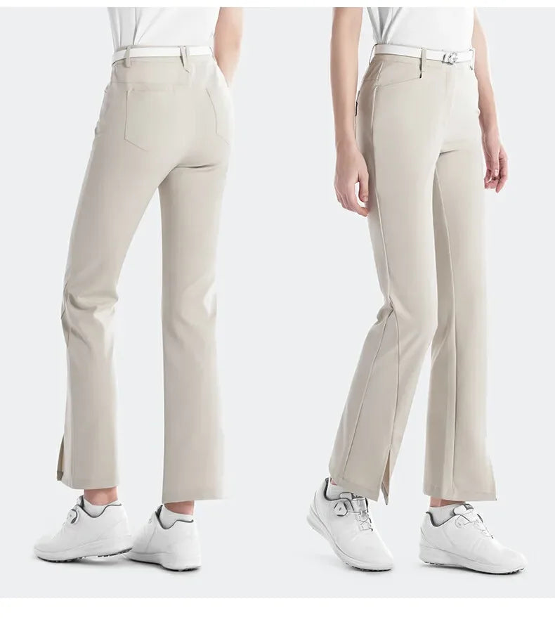 Women Flared Golf Pants