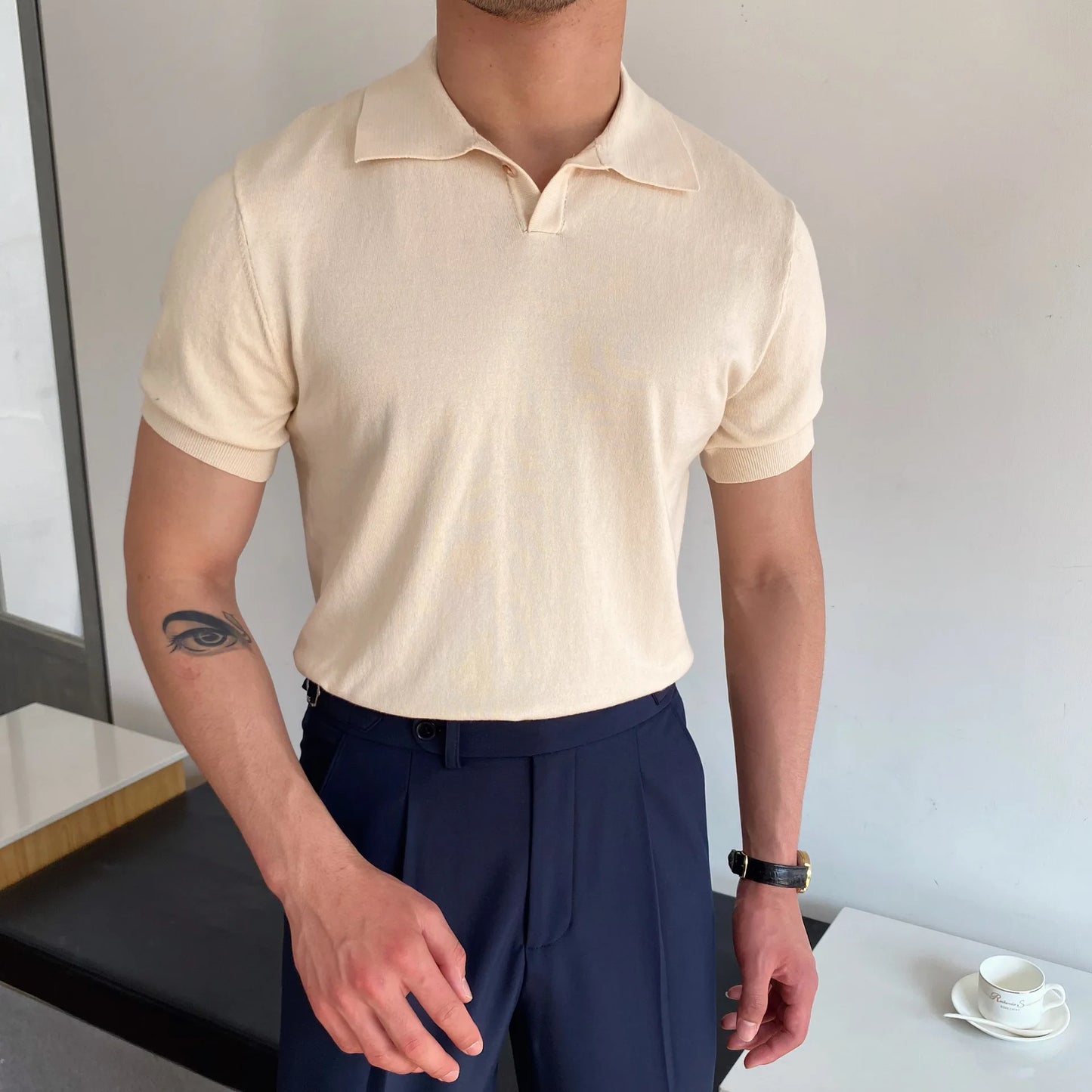 Men Summer Golf Polo