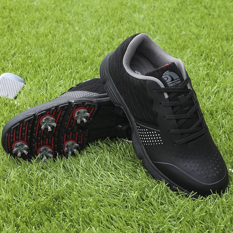 Leather Waterproof Golf Shoes