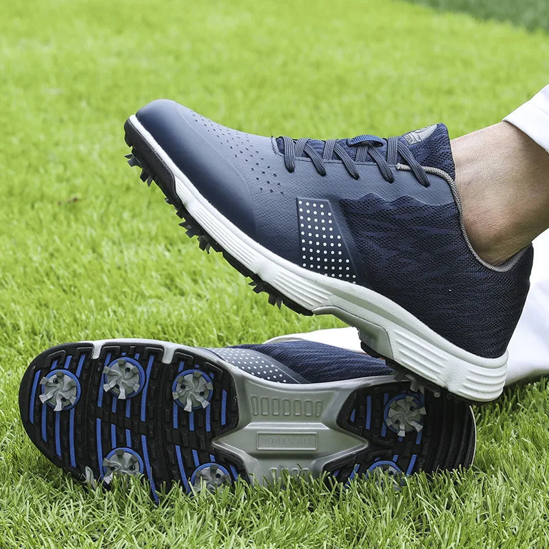 Leather Waterproof Golf Shoes