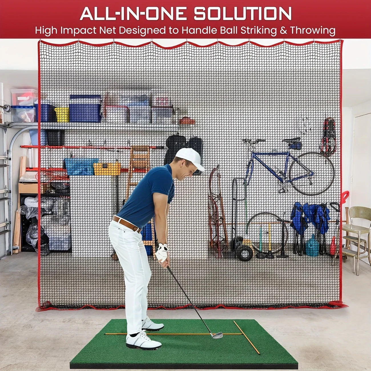 Golf Impact Barrier Net
