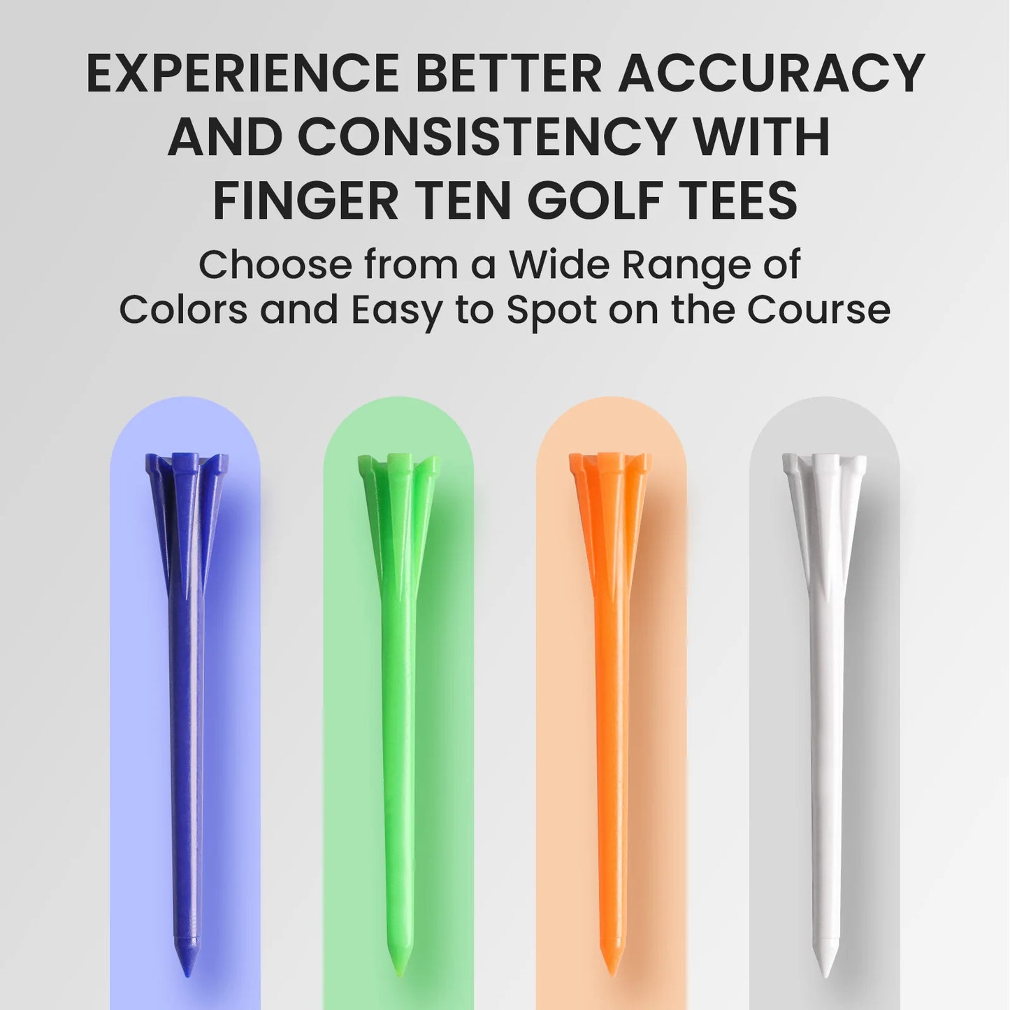 Wooden Golf Tees Set